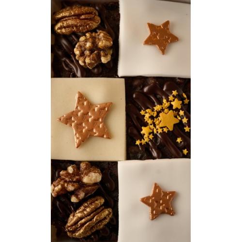 Original Cake Co. Festive 6 Piece Dark Fruitcake Tray Bake