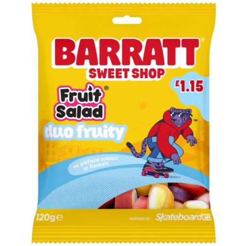 Barratt Sweet Shop - Fruit Salad Duo Fruity