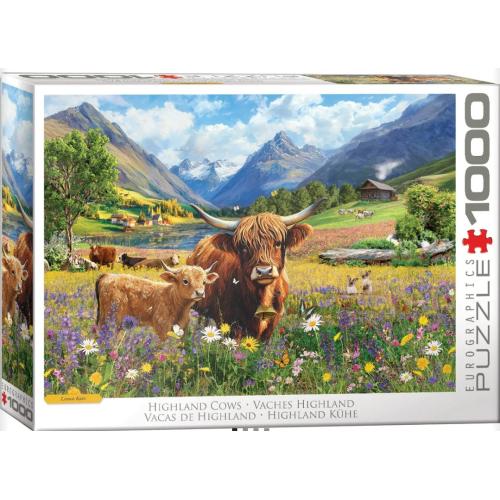 Puzzle - Highland Cow