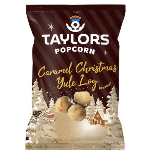 Taylors Popcorn - Caramel Yule Log