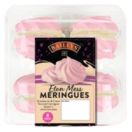 Baileys 8 Eton Mess Meringues
