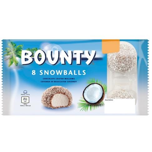 Bounty 8 Snowballs