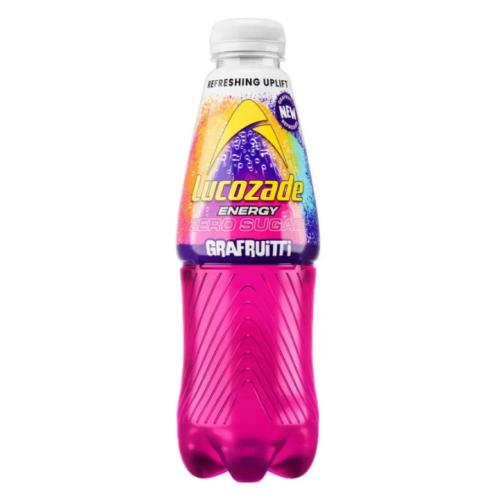 Lucozade Energy Zero Sugar Drink - Grafruitti