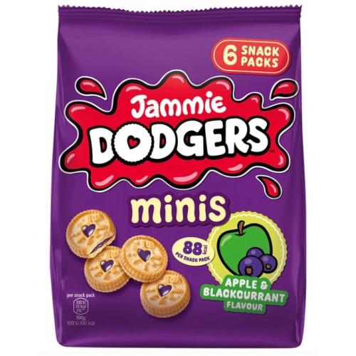 Burton's Jammie Dodgers Minis - Apple & Blackcurrant