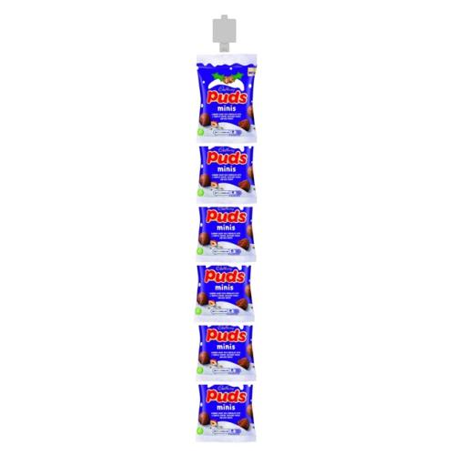 Cadbury Mini Puds Clipstrip