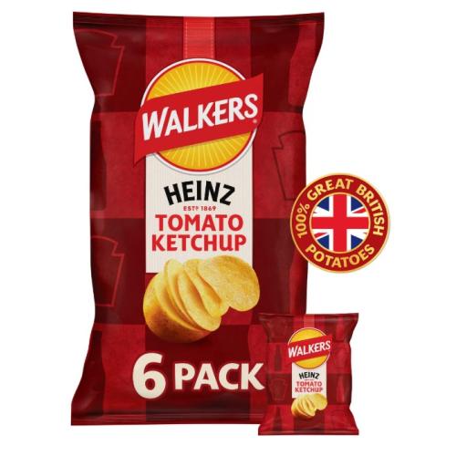Walkers Heinz Tomato Ketchup