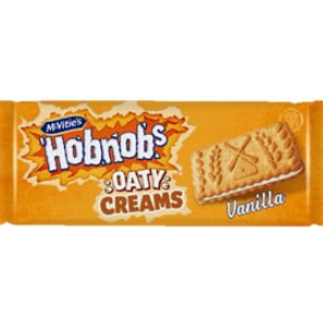 McVitie's McVities Hobnobs Oaty Cream - Vanilla