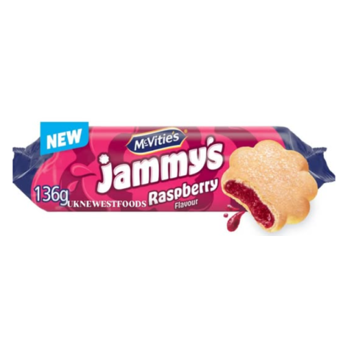 McVities Jammys - Raspberry