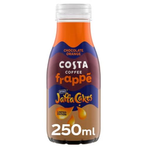 Costa Coffee Frappe - Jaffa Cake Chocolate Orange 'Limited Edition'