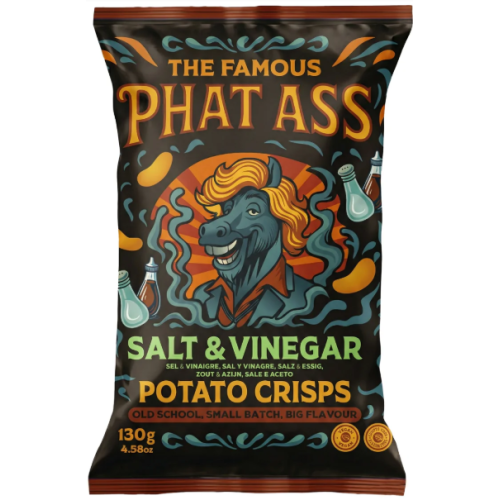 Phat Ass Crisps - Salt & Vinegar