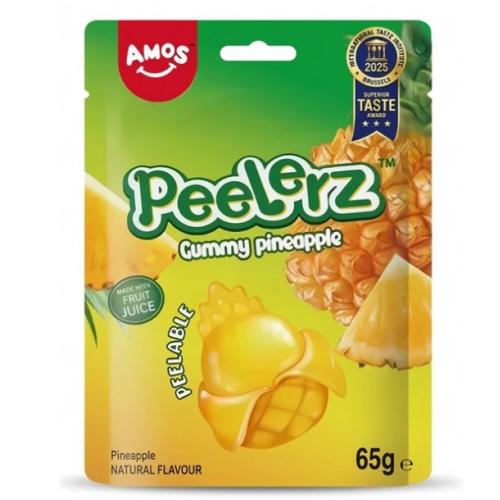 Amos Peelers Gummy Pouch - Pineapple Flavour