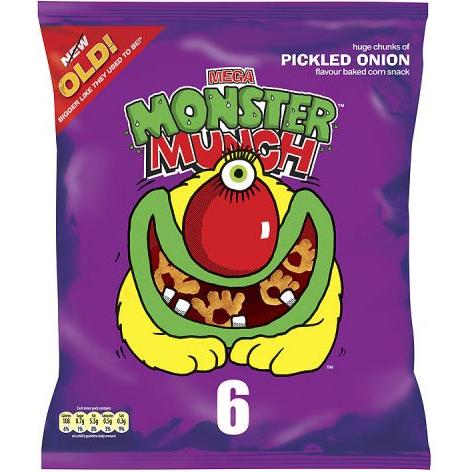 Walkers Monster Munch Multipack - Pickled Onion