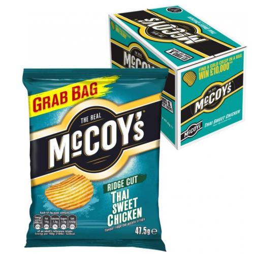 Crisps McCoys Thai Sweet Chicken 26 x 47.5g