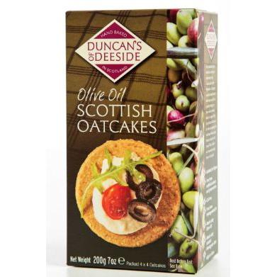Duncans Oatcakes - Box Olive Oil