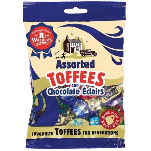 Walker's Nonsuch Bags Assorted Royal Toffee & Chocolate Eclairs