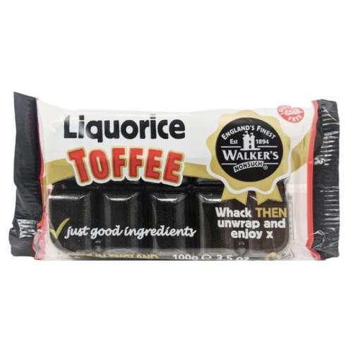 Walker's Nonsuch Andy Pack liquorice Toffee