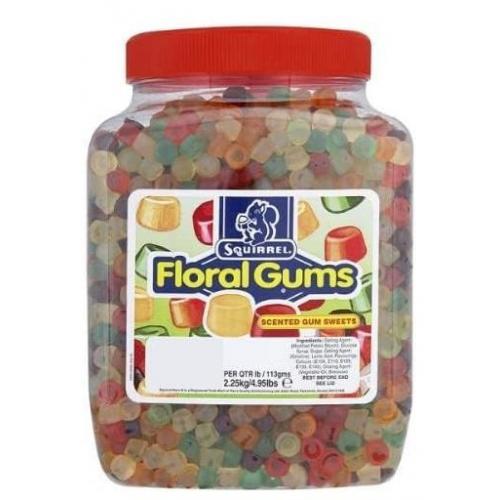 Squirrel Floral Gums Jar 1 x